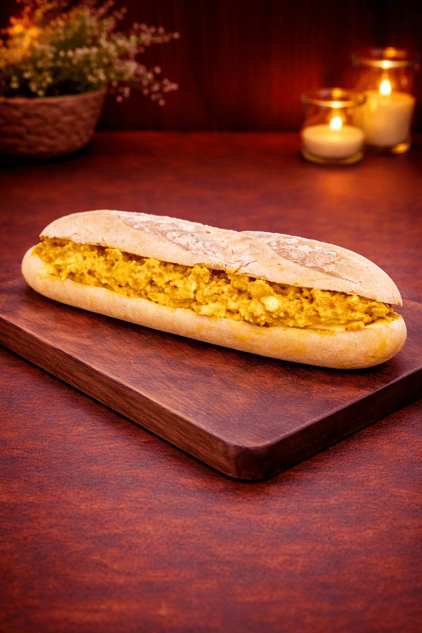 Curry Cream and Chicken Strips Panini (TR0525)