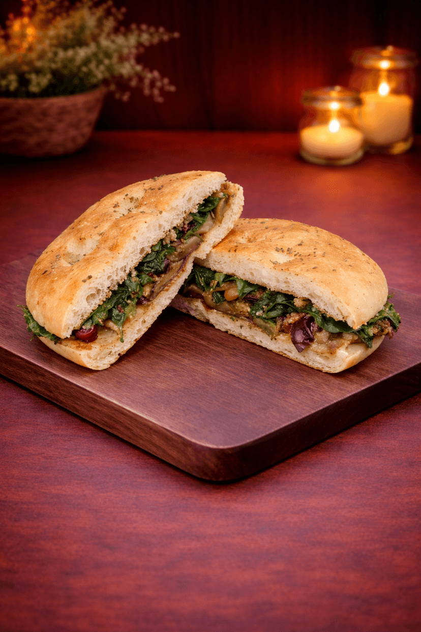 Focaccia Thon Mayonnaise Roquette