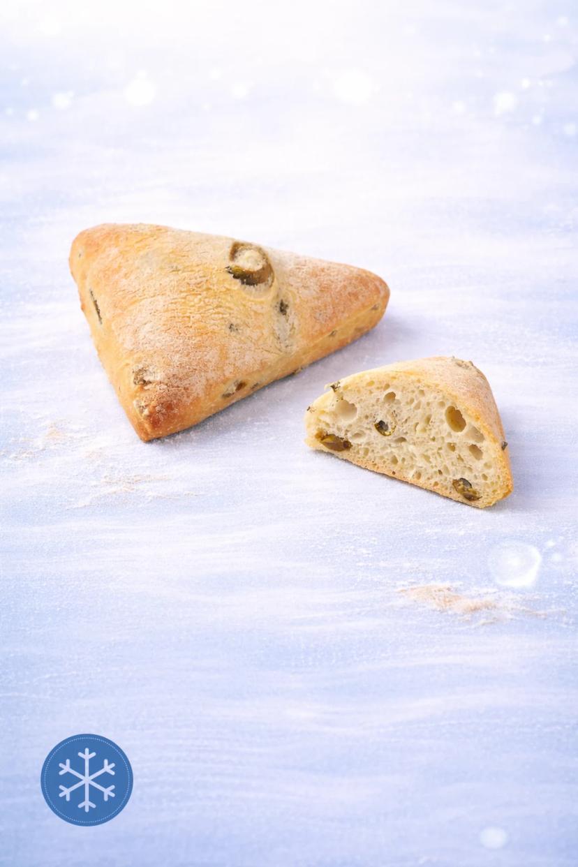 Small green olive bread (45g) (B30897S) (Cond.45)