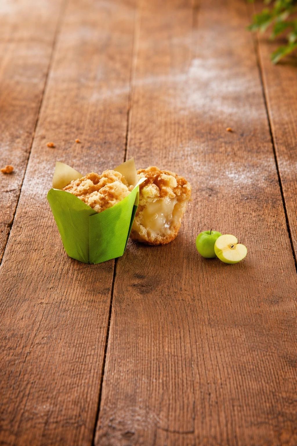 Mini muffin pommes fourré pommes 26 gr	(D7VRCC0421)