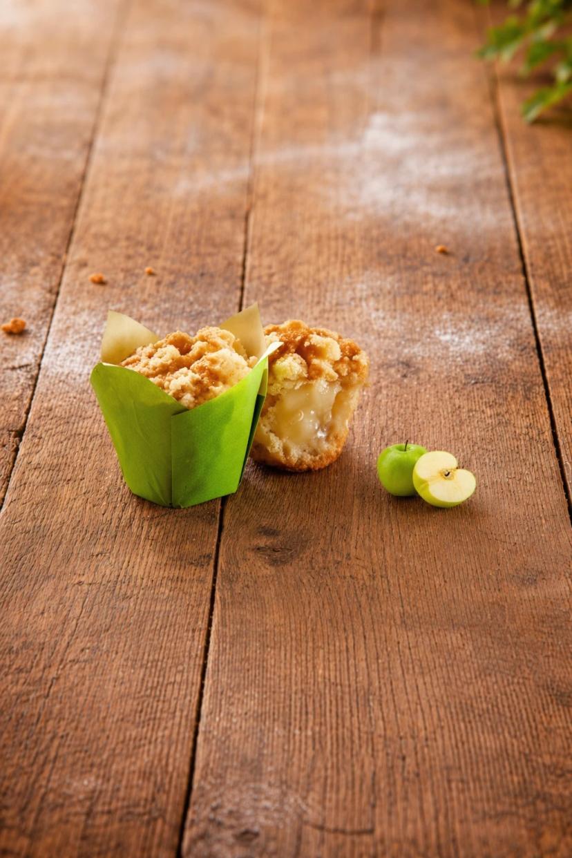 Mini muffin pommes fourré pommes 26 gr	(D7VRCC0421)