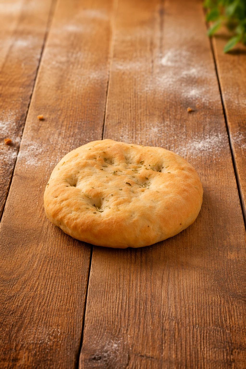 Petite focaccia nature au romarin 88g (ED83009)