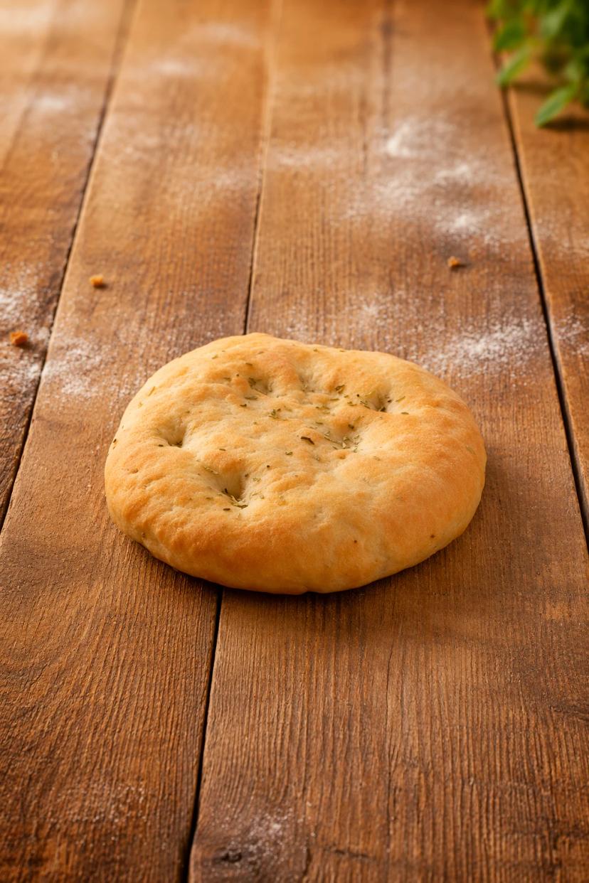 Petite focaccia nature au romarin 88g (ED83009)