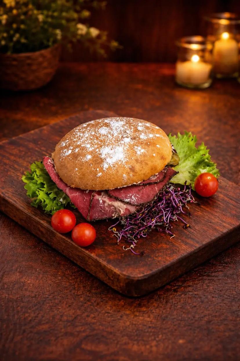 Bagnat Pastrami Crudités